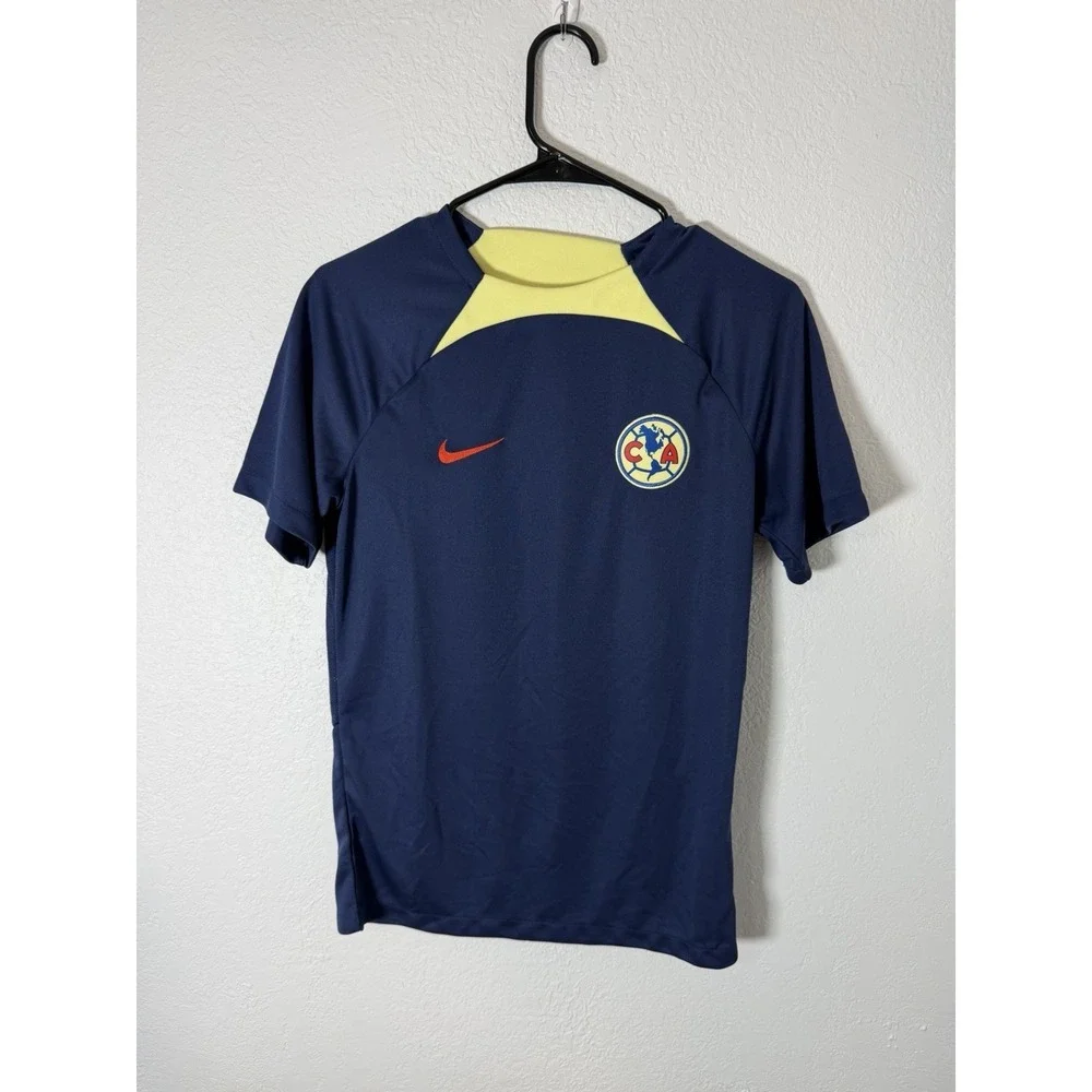Nike‎ Club America Nike Academy Pro Top Navy Soccer Football Size S FD1235-413